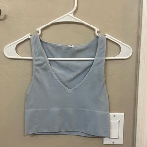 FOREVER 21 light blue tank top